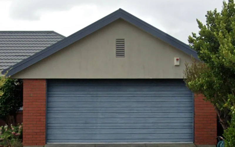 Street View side-view image of a study roof used to estimate pitch