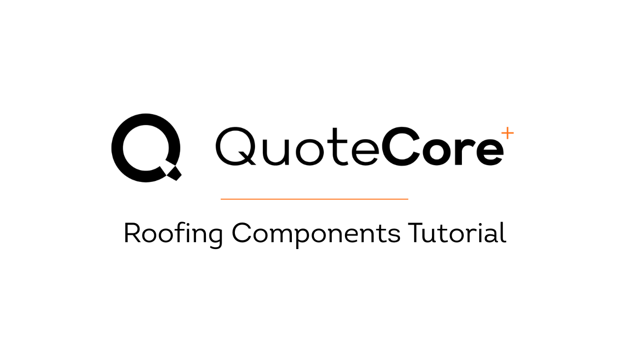 Roofing Components Tutorial
